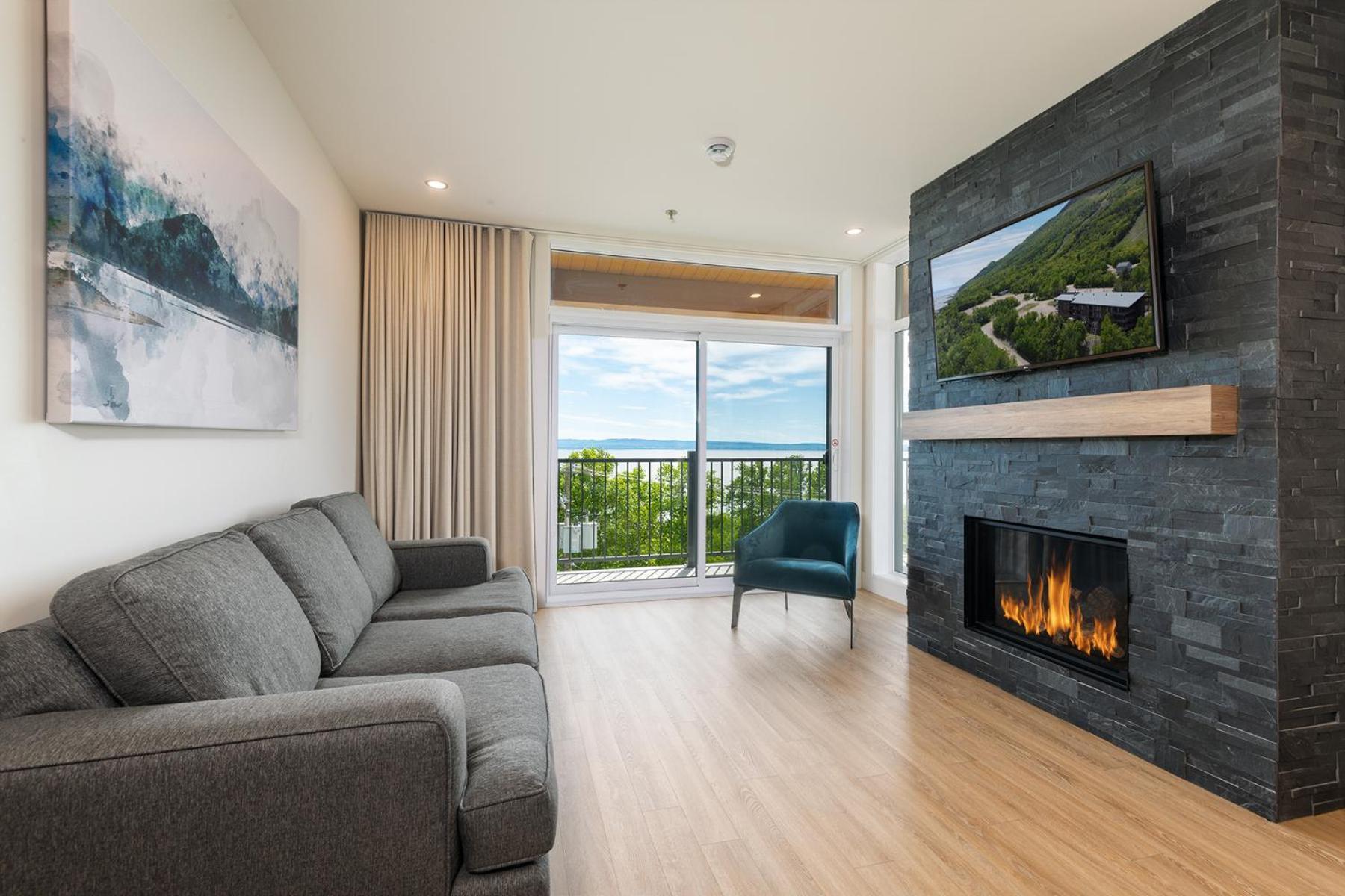 Les Appartements Du Massif De Charlevoix Petite-Riviere-Saint-Francois Luaran gambar